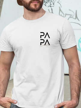 Personalisiertes Geschenk für Papa Vegane Baumwolle Herren T-Shirt