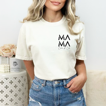 Laden Sie das Bild in den Galerie-Viewer, Personalisierte Geschenkidee für Mama Vegane Baumwolle Damen T-Shirt