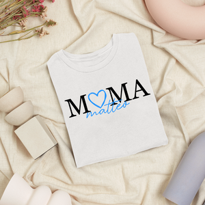 Personalisiertes Geschenk für Mama Veganes Baumwolle Damen T-Shirt