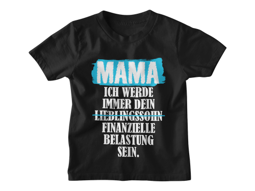 Mama Lieblingssohn T-Shirt - Paparadies