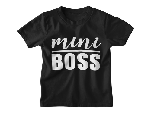 Mini Boss Kinder T-Shirt - Paparadies