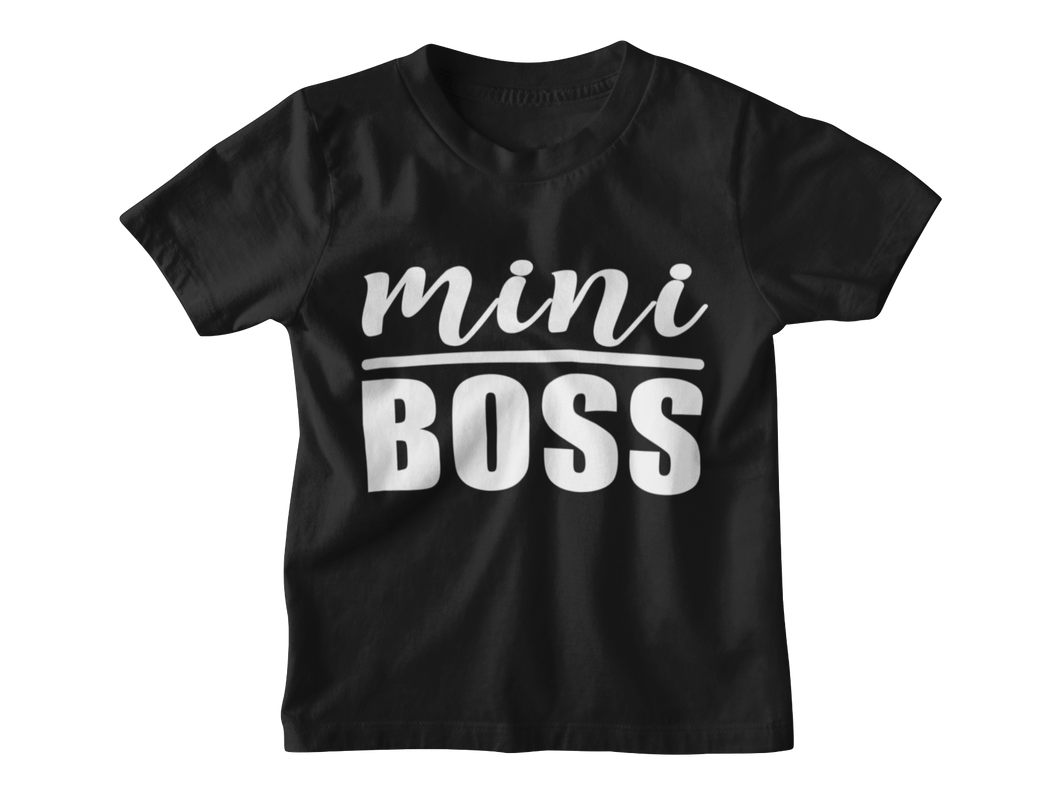 Mini Boss Kinder T-Shirt - Paparadies