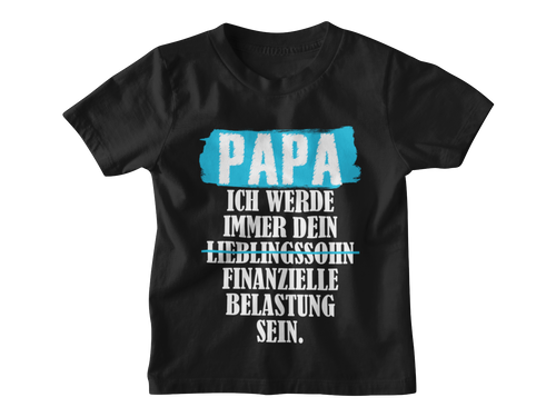 Papa Lieblingssohn T-Shirt