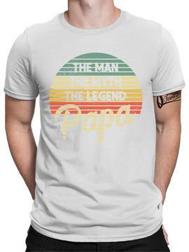 The Man Myth Legend Papa Herren T-Shirt