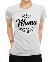 Laden Sie das Bild in den Galerie-Viewer, Beste Mama der Welt Mutter Damen T-Shirt