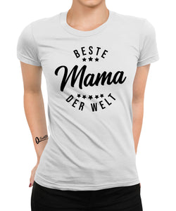 Beste Mama der Welt Mutter Damen T-Shirt