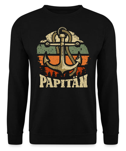 Papitän Kapitän mit Anker Vintage Sweatshirt