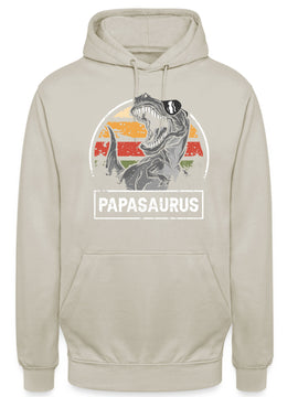 Papasaurus Papa Dinosaurier  Hoodie