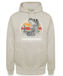 Papasaurus Papa Dinosaurier  Hoodie