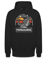 Laden Sie das Bild in den Galerie-Viewer, Papasaurus Papa Dinosaurier  Hoodie