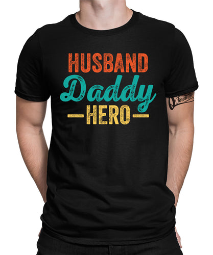 Husband Daddy Hero Herren T-Shirt