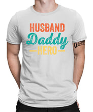 Laden Sie das Bild in den Galerie-Viewer, Husband Daddy Hero Herren T-Shirt