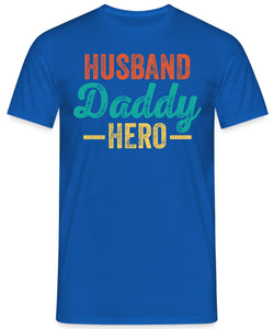 Husband Daddy Hero Herren T-Shirt