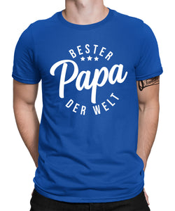 Bester Papa der Welt Vater Herren T-Shirt