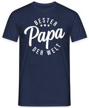 Laden Sie das Bild in den Galerie-Viewer, Bester Papa der Welt Vater Herren T-Shirt