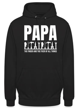 Papa the finder and the fixer of all things Hoodie