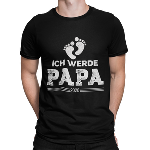 Ich werde Papa 2020 Herren T-Shirt - Paparadies
