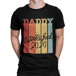 Daddy established 2020 Herren T-Shirt - Paparadies