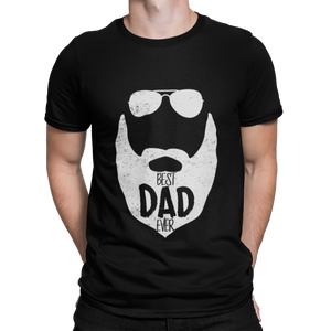 Best Dad Ever Bart Herren T-Shirt - Paparadies