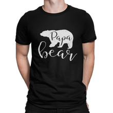 Laden Sie das Bild in den Galerie-Viewer, Papa Bear Distressed Herren T-Shirt