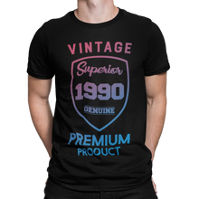 Laden Sie das Bild in den Galerie-Viewer, Herren T-Shirt Vintage Superior &quot;Wunschjahr&quot; Genuine Premium Product