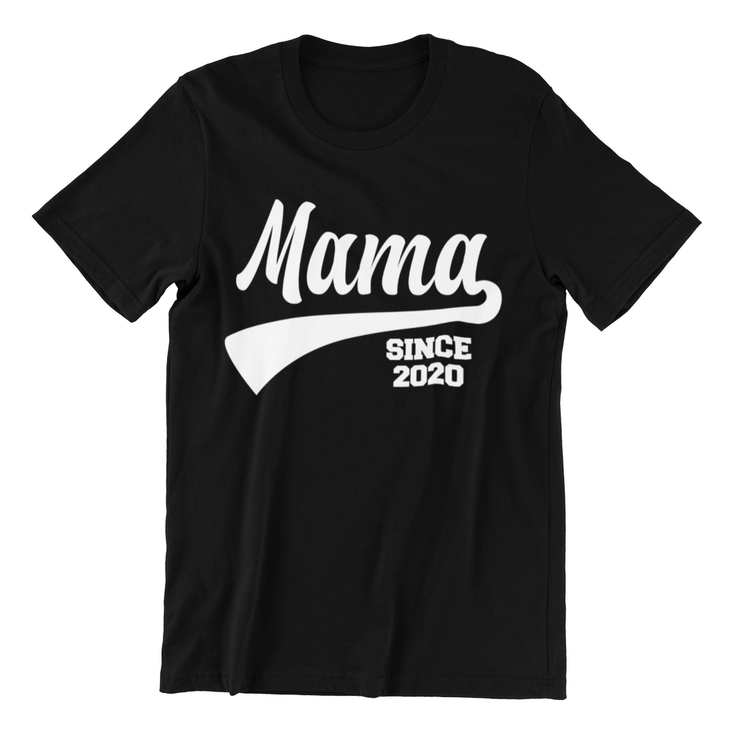 Mama since 2020 Damen T-Shirt - Paparadies