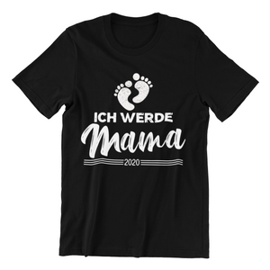 Ich werde Mama 2020 T-Shirt - Paparadies