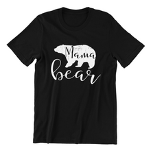 Laden Sie das Bild in den Galerie-Viewer, Mama Bear Distressed Damen T-Shirt - Paparadies
