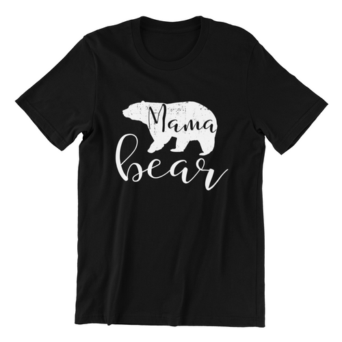 Mama Bear Distressed Damen T-Shirt - Paparadies