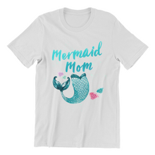 Laden Sie das Bild in den Galerie-Viewer, Mermaid Mom Damen T-Shirt - Paparadies
