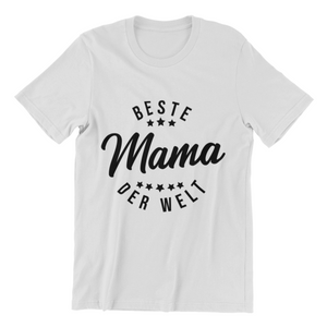 Beste Mama der Welt Damen T-Shirt - Paparadies