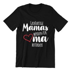 Großartige Mamas zur Oma befördert Damen T-Shirt - Paparadies