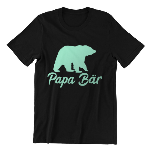 Papa Bär Mint Herren T-Shirt