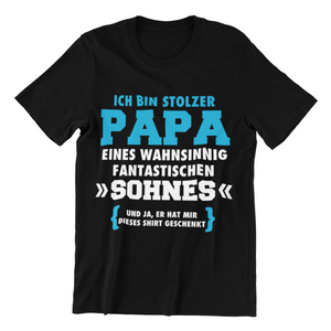 Stolzer Papa eines fantastischen Sohnes Herren T-Shirt