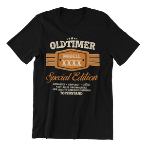 Herren T-Shirt Oldtimer Model "Wunschjahr" Special Edition