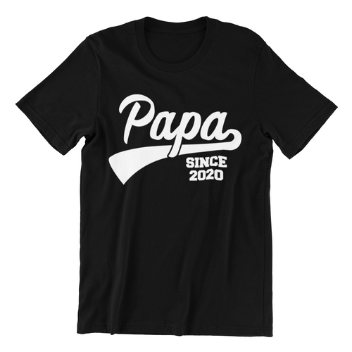 Papa since 2020 Herren T-Shirt