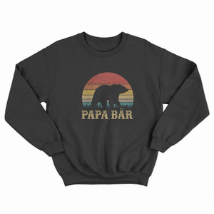 Papa Bär Vintage Style Sweatshirt