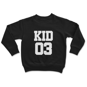 Kid Nummer 03 Sweatshirt - Paparadies