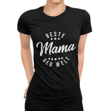 Laden Sie das Bild in den Galerie-Viewer, Beste Mama der Welt Damen T-Shirt - Paparadies