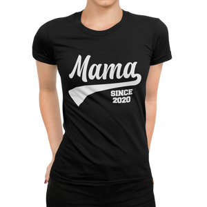 Mama since 2020 Damen T-Shirt - Paparadies